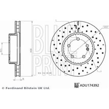 Disc frana - Blue Print-ADU174392