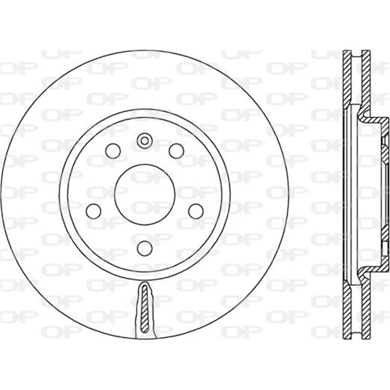 Disc frana - Blue Print-ADW194303