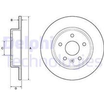 Disc frana - Blue Print-ADW194338