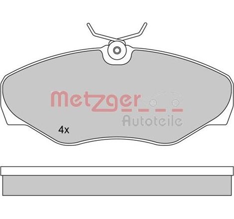 Set placute frana,frana disc - Blue Print-ADZ94224