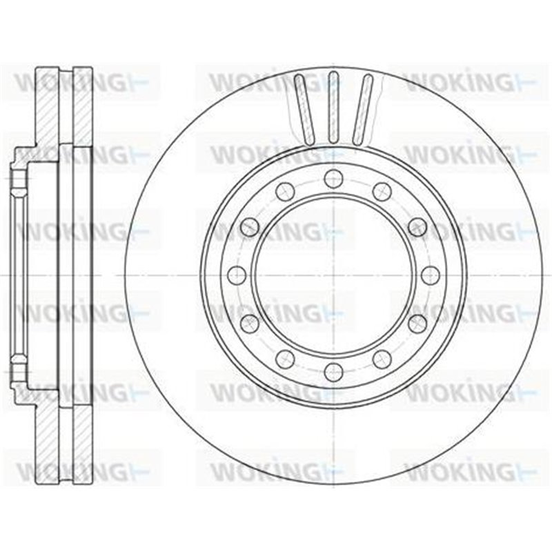 Disc frana - Blue Print-ADZ94324