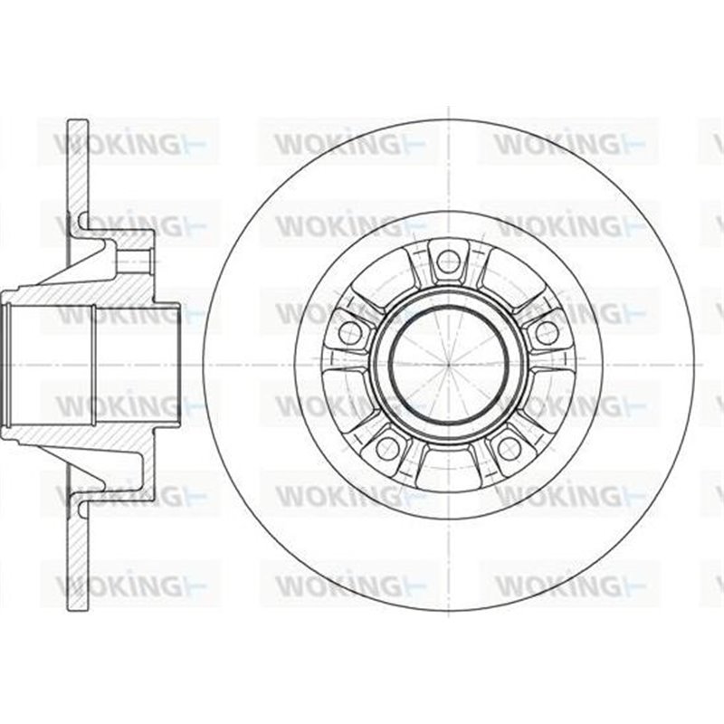 Disc frana - Blue Print-ADZ94334