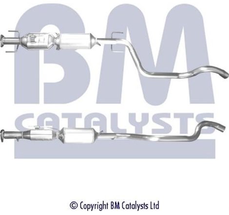 Filtru de particule Diesel OPEL ZAFIRA B. ZAFIRA B-MINIVAN 1.9D 07.05-04.15 - BM Catalysts-BM11028H
