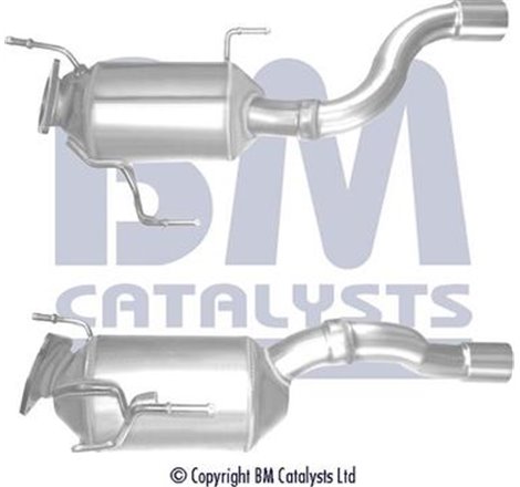 Filtru de particule Diesel AUDI Q7. PORSCHE CAYENNE. VW TOUAREG 3.0D 03.06-08.15 - BM Catalysts-BM11349