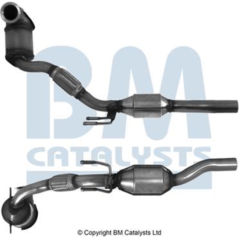 Catalizator EURO 6 AUDI A3. SEAT LEON. LEON ST. SKODA OCTAVIA III. VW GOLF SPORTSVAN VII. GOLF VII 1.0 05.15-10.20 - BM Catalyst