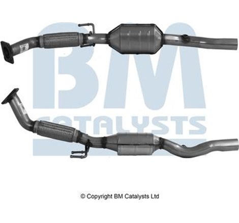 Catalizator EURO 4 SKODA OCTAVIA I. VW BORA. BORA I. GOLF IV. NEW BEETLE 2.0 01.98-12.13 - BM Catalysts-BM91056H