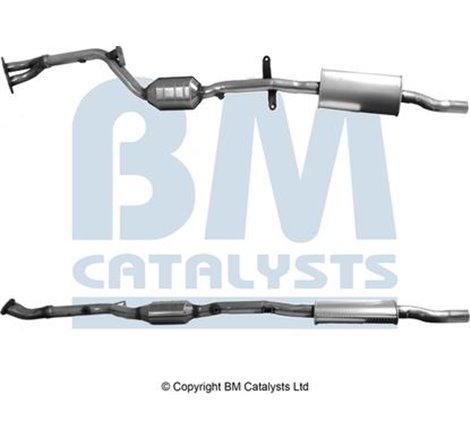 Catalizator EURO 4 BMW 3 E46 1.6-1.8-2.0 12.00-12.07 - BM Catalysts-BM91202H