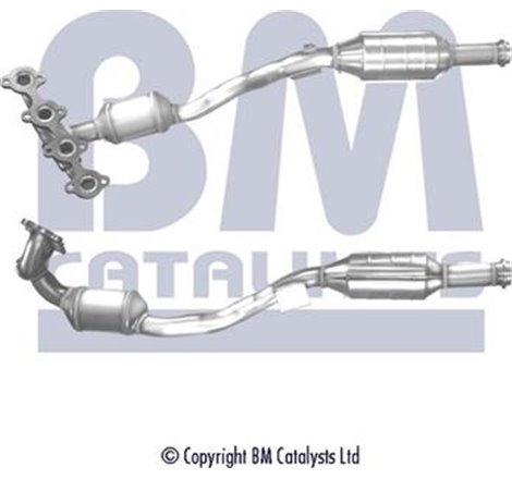 Catalizator EURO 4 MERCEDES A W169. B SPORTS TOURER W245 1.5-1.7-2.0 09.04-06.12 - BM Catalysts-BM91521H