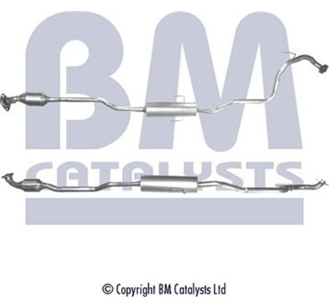Catalizator EURO 4 TOYOTA YARIS 1.3-1.33 08.05-12.12 - BM Catalysts-BM91576H