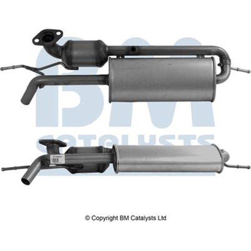 Catalizator EURO 4 SMART FORTWO 1.0 01.07- - BM Catalysts-BM91590H