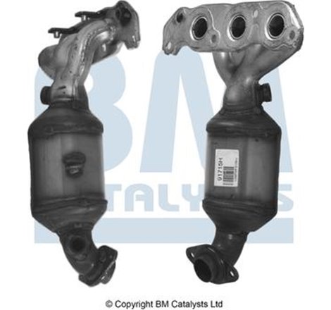 Catalizator EURO 6 NISSAN PIXO. OPEL AGILA. SUZUKI ALTO VII. CELERIO. SPLASH 1.0 01.08- - BM Catalysts-BM91715H