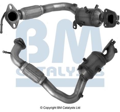 Catalizator EURO 6 FORD FIESTA VI 1.0 10.12-04.17 - BM Catalysts-BM91755H
