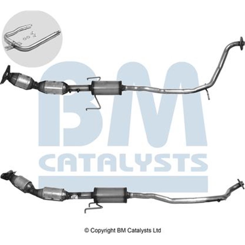 Catalizator EURO 5 TOYOTA PRIUS 1.8H 06.08-06.16 - BM Catalysts-BM91975H