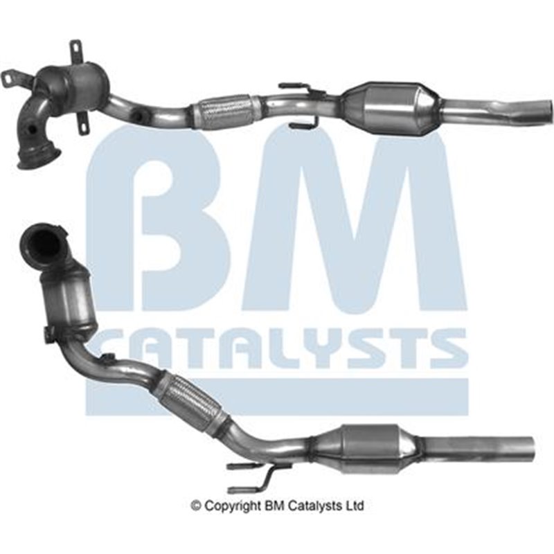 Catalizator EURO 6 AUDI Q2. SEAT ATECA. SKODA KAROQ. VW T-ROC 1.0 05.16- - BM Catalysts-BM92469H