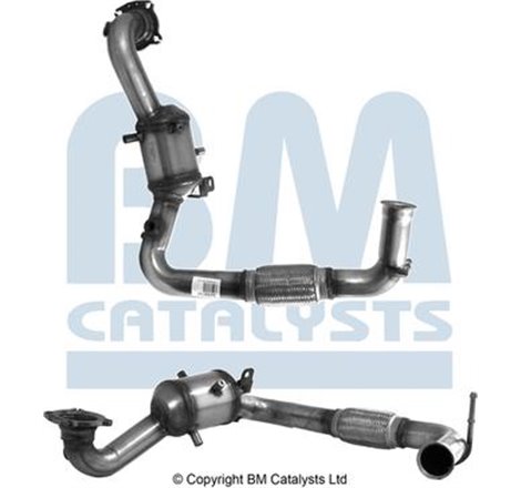 Catalizator EURO 6 FORD ECOSPORT. FIESTA VII 1.0 10.13- - BM Catalysts-BM92587H