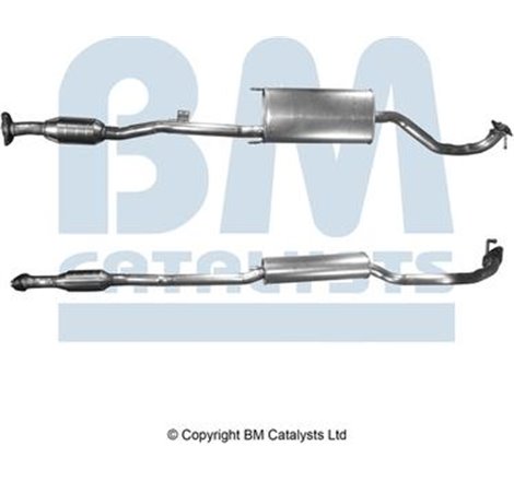 Catalizator EURO 4 LEXUS RX 3.3H 09.05-12.08 - BM Catalysts-BM92690H