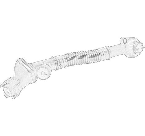 Furtun, aerisire chiulasa - BMW-11157646087