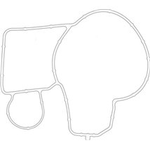 Garnitura, pompa de apa - BMW-11517805190