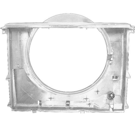 Carcasa, ventilator radiator - BMW-17101438457