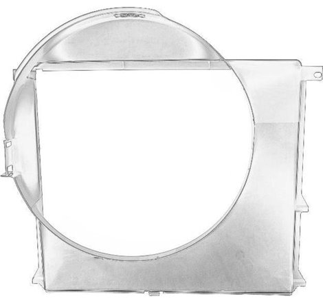 Carcasa, ventilator radiator - BMW-17111740700