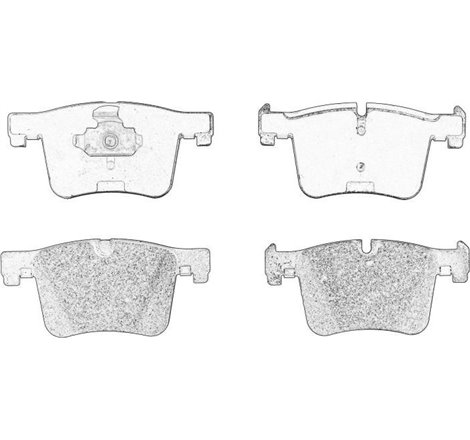 Set placute frana,frana disc - BMW-34106859181