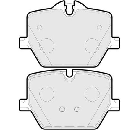 Set placute frana,frana disc - BMW-34206888835