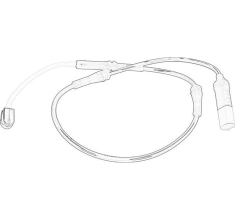 Senzor de avertizare,uzura placute de frana - BMW-34356880543