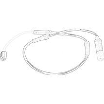 Senzor de avertizare,uzura placute de frana - BMW-34356880543