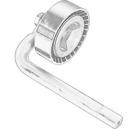 Rola ghidare / conducere, curea transmisie - BMW-64557786706