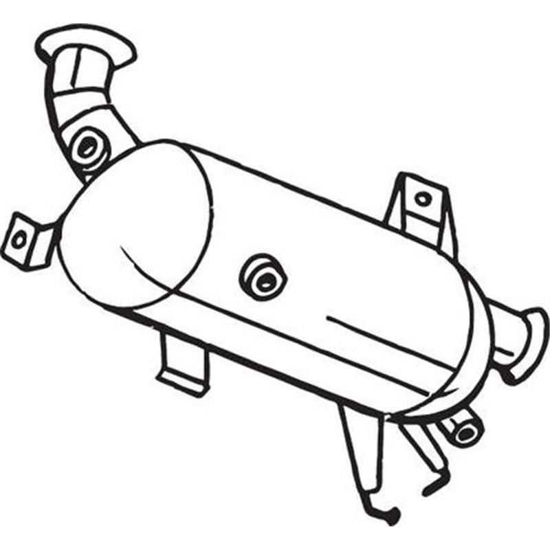 Filtru funingine / particule, sist.de esapament - Bosal-097-574
