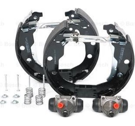 Set tambur frana sabot. cilindru. arcuri PEUGEOT 406 1.6-1.8-1.9D 11.95-10.04 - BOSCH-0204114122