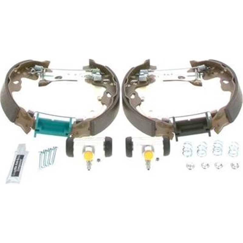Set tambur frana sabot. cilindru. arcuri TOYOTA YARIS 1.0-1.3-1.4D 10.01-09.05 - BOSCH-0204114151