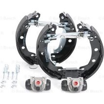 Set tambur frana sabot. cilindru. arcuri RENAULT MEGANE I. MEGANE I CLASSIC. MEGANE I COACH 1.4-2.0 08.95-08.08 - BOSCH-02041141