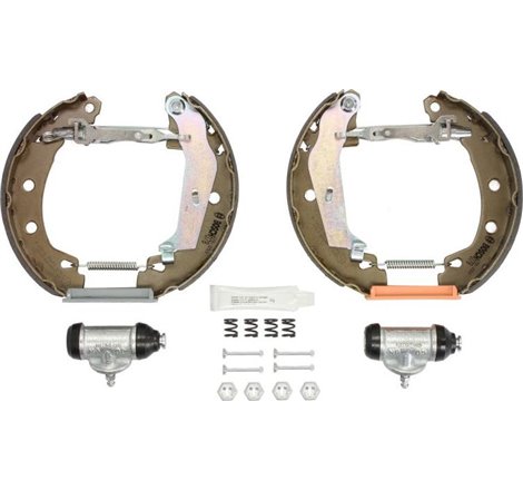 Set tambur frana sabot. cilindru. arcuri RENAULT MEGANE I. MEGANE I CLASSIC. MEGANE I COACH 1.4-2.0 08.95-08.08 - BOSCH-02041141