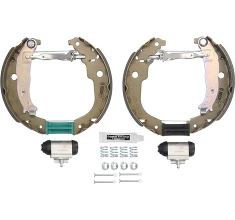 Set tambur frana sabot. cilindru. arcuri DS DS 3. CITROEN C3 II. DS3. PEUGEOT 207. 207-HATCHBACK. 207-KOMBI. 208 I. 208-HATCHBAC