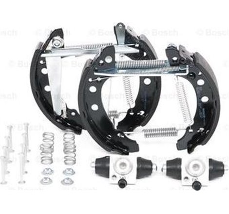 Set tambur frana sabot. cilindru. arcuri SEAT AROSA. VW LUPO I. PASSAT B1. PASSAT B2. SANTANA 1.0-2.0 05.73-07.05 - BOSCH-020411