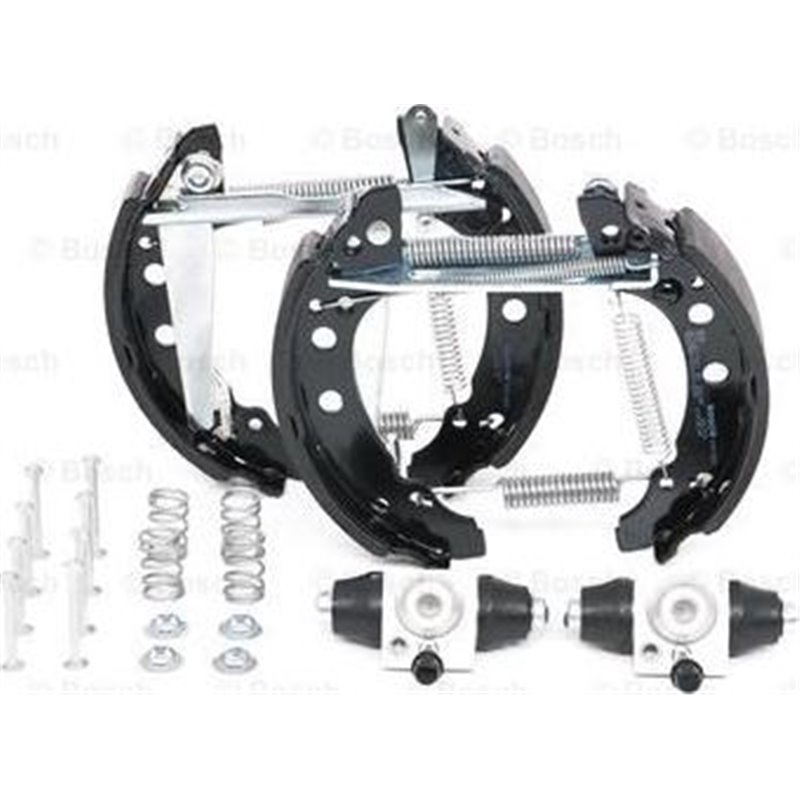 Set tambur frana sabot. cilindru. arcuri SEAT AROSA. VW LUPO I. PASSAT B1. PASSAT B2. SANTANA 1.0-2.0 05.73-07.05 - BOSCH-020411