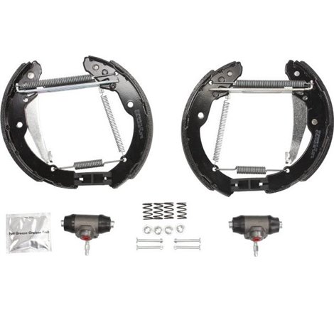 Set tambur frana sabot. cilindru. arcuri SKODA OCTAVIA I. OCTAVIA II. OCTAVIA I-KOMBI. ROOMSTER. ROOMSTER PRAKTIK 1.2-2.0 09.96-