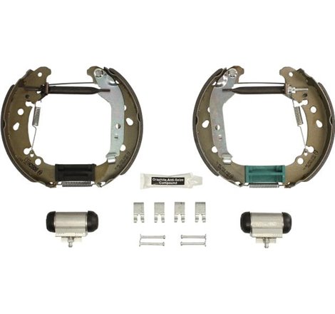 Set tambur frana sabot. cilindru. arcuri TOYOTA YARIS 1.0-1.4D 08.05-12.12 - BOSCH-0204114654