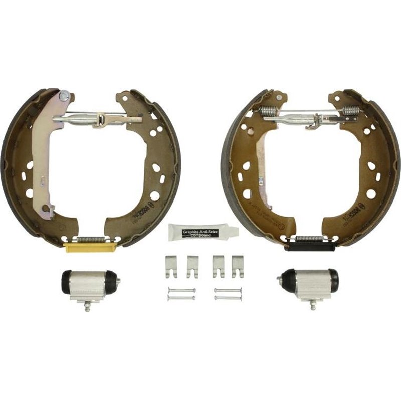 Set tambur frana sabot. cilindru. arcuri FORD TOURNEO CONNECT. TRANSIT CONNECT 1.8-1.8D 06.02-12.13 - BOSCH-0204114661