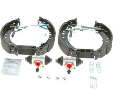 Set tambur frana sabot. cilindru. arcuri RENAULT CLIO II. CLIO II-HATCHBACK. TWINGO II 1.2-1.5D 06.01- - BOSCH-0204114675