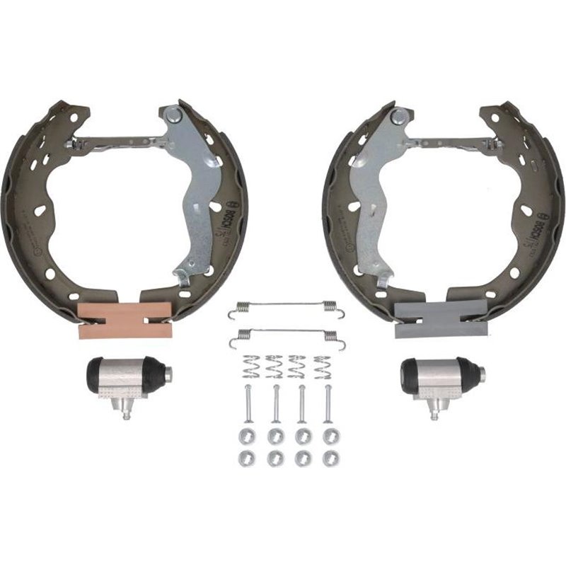 Set tambur frana sabot. cilindru. arcuri FIAT SEDICI. SUZUKI SX4 1.5-1.9D 06.06- - BOSCH-0204114678