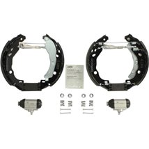 Set tambur frana sabot. cilindru. arcuri DS DS 3. CITROEN C3 II. C4 CACTUS. DS3 1.0-1.6D 09.09- - BOSCH-0204114679