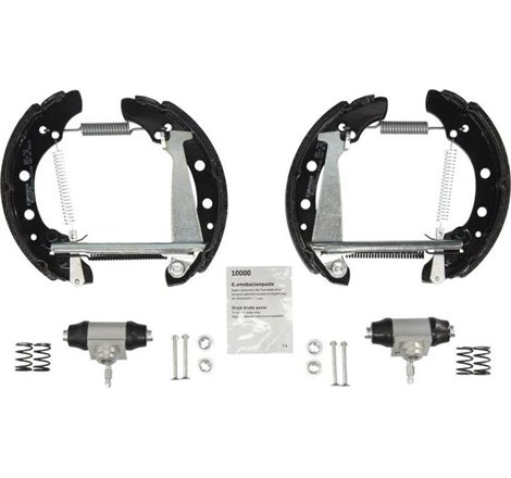 Set tambur frana sabot. cilindru. arcuri SEAT MII. SKODA CITIGO. VW LOAD UP. UP! 1.0-1.0CNG 08.11- - BOSCH-0204114682
