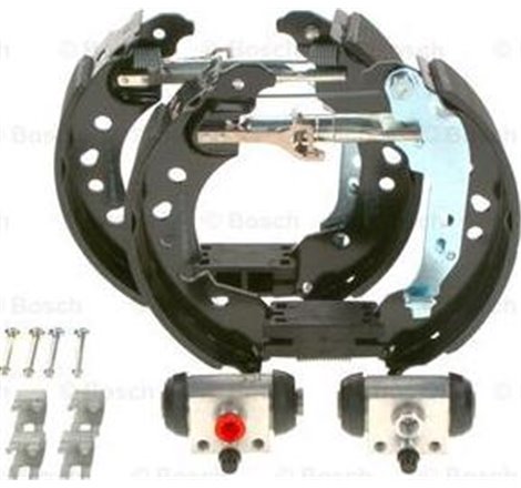 Set tambur frana sabot. cilindru. arcuri RENAULT TWINGO II 1.2-1.5D 03.07- - BOSCH-0204114694