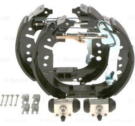 Set tambur frana sabot. cilindru. arcuri FIAT 500L. TIPO 0.9-1.6D 09.12- - BOSCH-0204114695