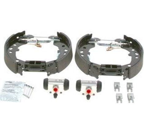Set tambur frana sabot. cilindru. arcuri SEAT IBIZA V. VW POLO VI 1.0-1.6D 01.17- - BOSCH-0204114705