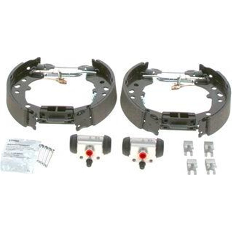 Set tambur frana sabot. cilindru. arcuri SEAT IBIZA V. VW POLO VI 1.0-1.6D 01.17- - BOSCH-0204114705