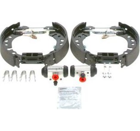 Set tambur frana sabot. cilindru. arcuri FORD FIESTA VII 1.0-1.1-1.5D 05.17- - BOSCH-0204114707
