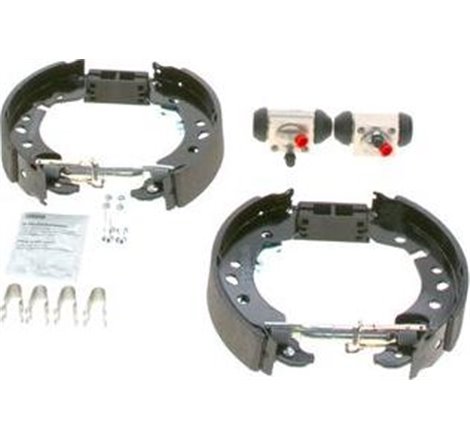 Set tambur frana sabot. cilindru. arcuri cu suplimente RENAULT TWINGO III. SMART FORTWO 0.9-1.0-Electric 07.14- - BOSCH-02041147